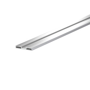 GS Terrassen Quickfixstrebe, 6x45x2000 mm, Alu blank, für Terrassendielen Verblendung.