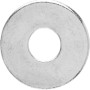 Verzinkte LUX Karosseriescheibe, Ø 8,4 x 24 mm, für stabile Kraftverteilung, 100 Stück.