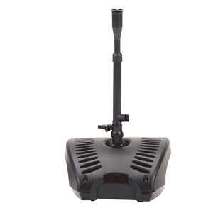 Pontec PonDuett 3000 Unterwasserfilter mit Wasserspiel für Gartenteiche.