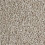 Nahaufnahme: COMPO Rasen-Langzeitdünger Granulat, hellbeige mit weißen Sprenkeln.