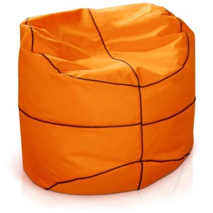 Green Bean Sitzsack Motiv-Sitzsack 110 x 110 cm Wetterfest Waschbarer Bezug Basketball
