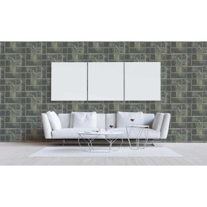 Tadessi Tapete Floral M1-No.540 Vliestapete in Grau