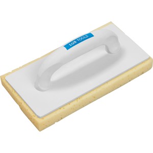 LUX Fliesenwaschbrett Classic mit Hydro-Schwammauflage zum Reinigen und Verfugen von Fliesen.