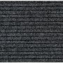 Anthrazitfarbene ASTRA Fußmatte Breitrips, 50x80 cm, für den Innenbereich.