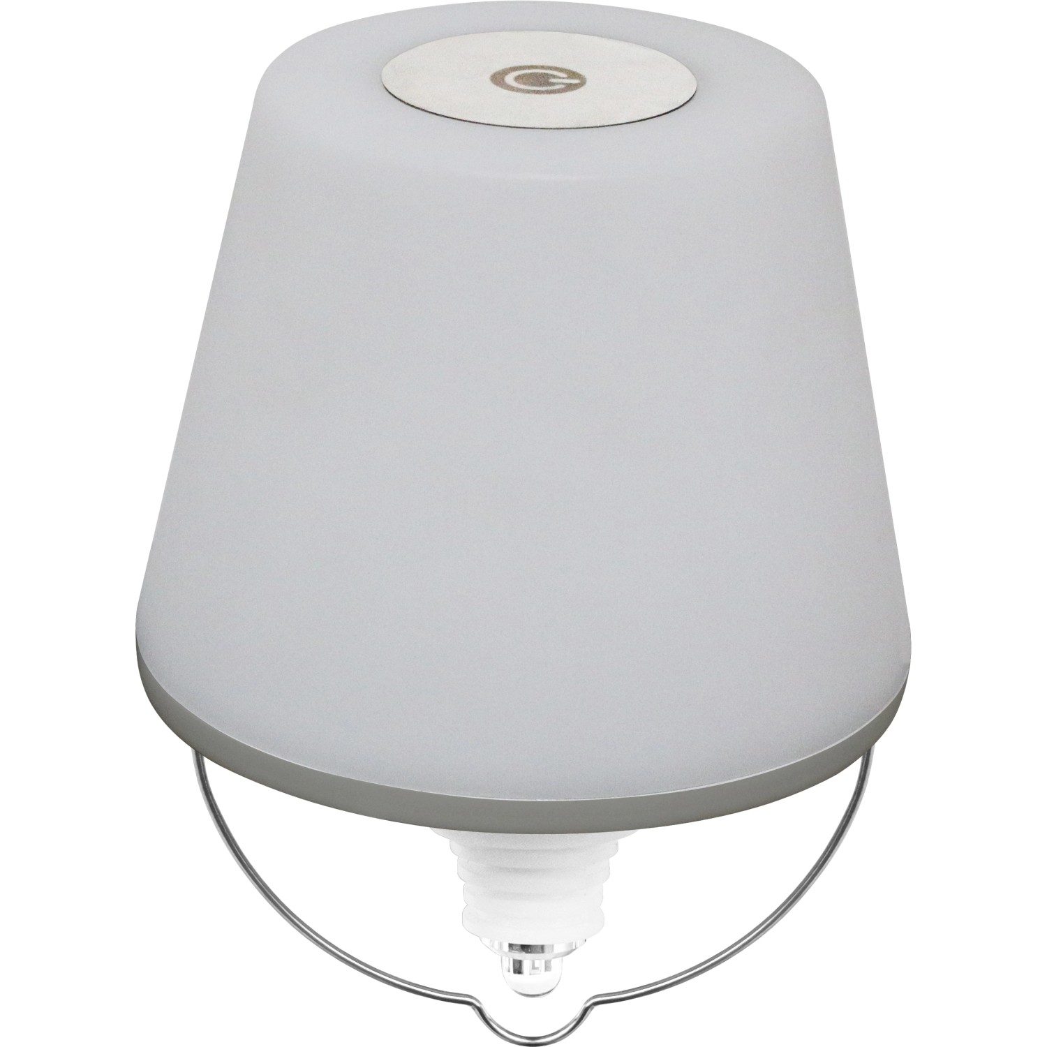 REV Ritter LED Flaschenleuchte Lamprusco, Akku, RGBW, für den Außenbereich.