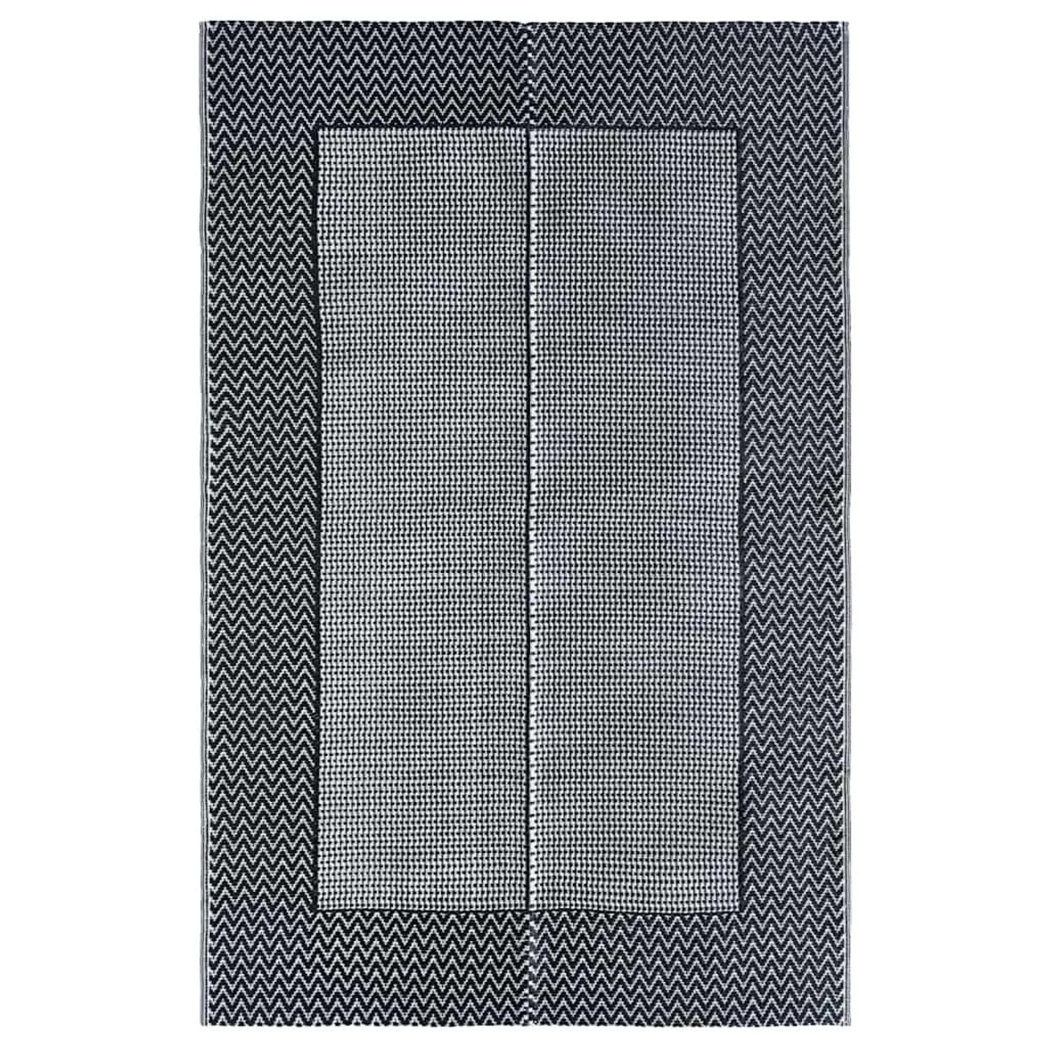 vidaXL Outdoor-Teppich ARAKIL Grau 120x180 cm PP 310413