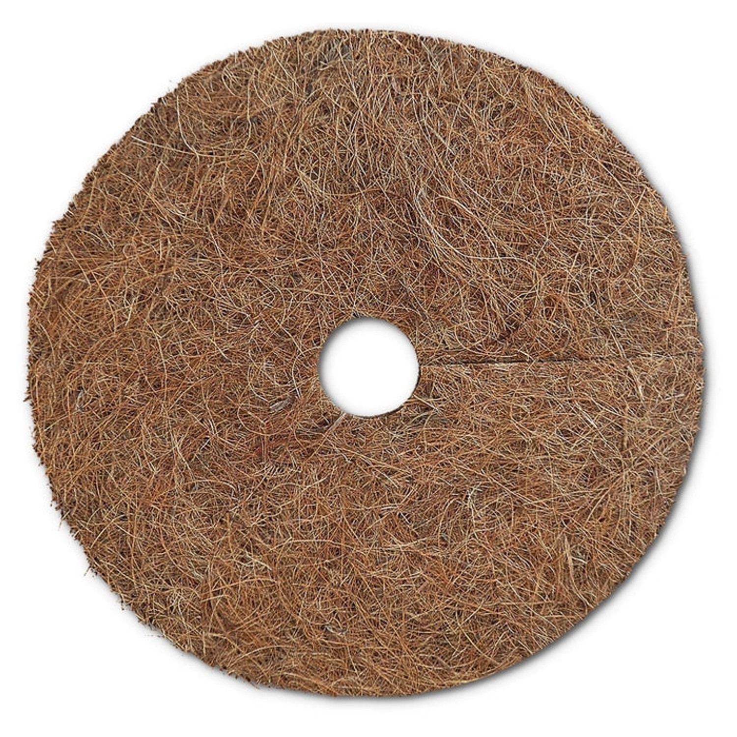KARAT Mulchscheiben Kokos Pflanzenschutzmatte Winterschutz Kokosfaser 1 Stück Ø 20 cm