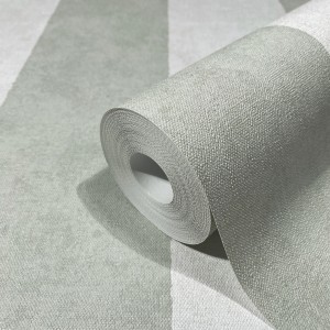 Marburg Vliestapete mit Streifenmuster in Grau und Anthrazit, Detailansicht.