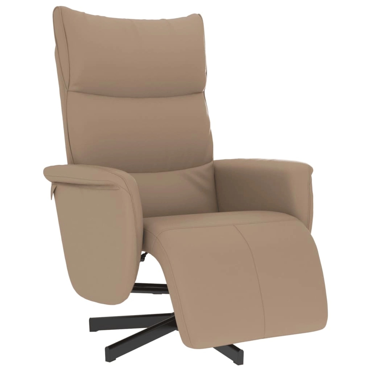 vidaXL Relaxsessel mit Fußteil Cappuccino-Braun Kunstleder 356588 günstig online kaufen