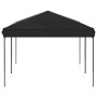 Schwarzes, faltbares Partyzelt 3x6 m von vidaXL für Garten & Feiern.