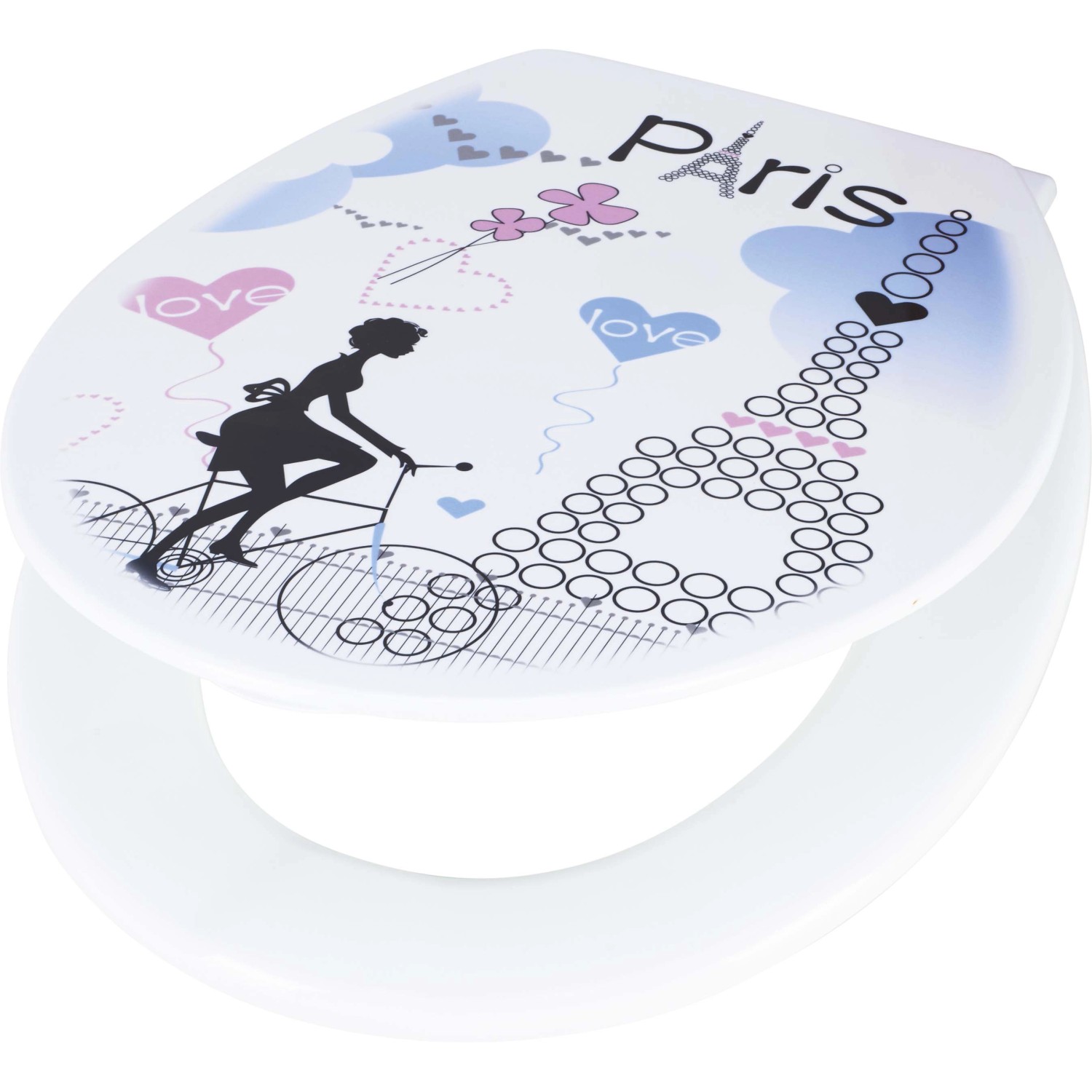 WC-Sitz Paris Thermoplast Mehrfarbig