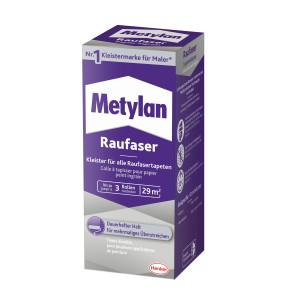Metylan Raufaser Tapetenkleister 180g, starker Kleister für Raufasertapeten.