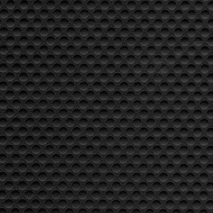 Schwarze Venilia Klebefolie mit Kreismuster, 67,5x150cm. Dekorfolie für Möbel und Oberflächen.