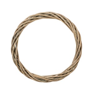Mica Decorations Weidenkranz, Ø 35cm, hellbraun, ideal als Basis für kreative Deko-Ideen.