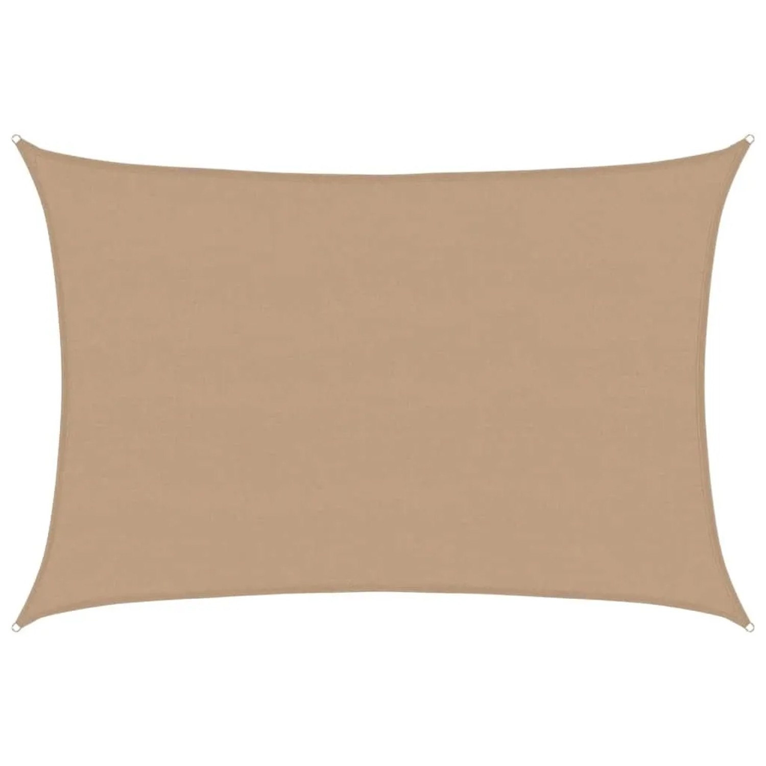 Furnicato Sonnensegel 160 G M² Taupe 5x7 M Hdpe