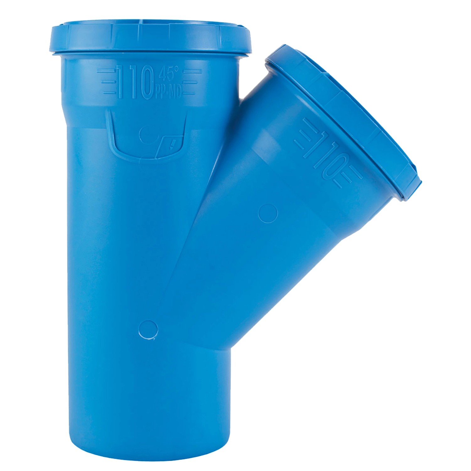 Marley Einfachabzweig dBlue 87° DN 90/90