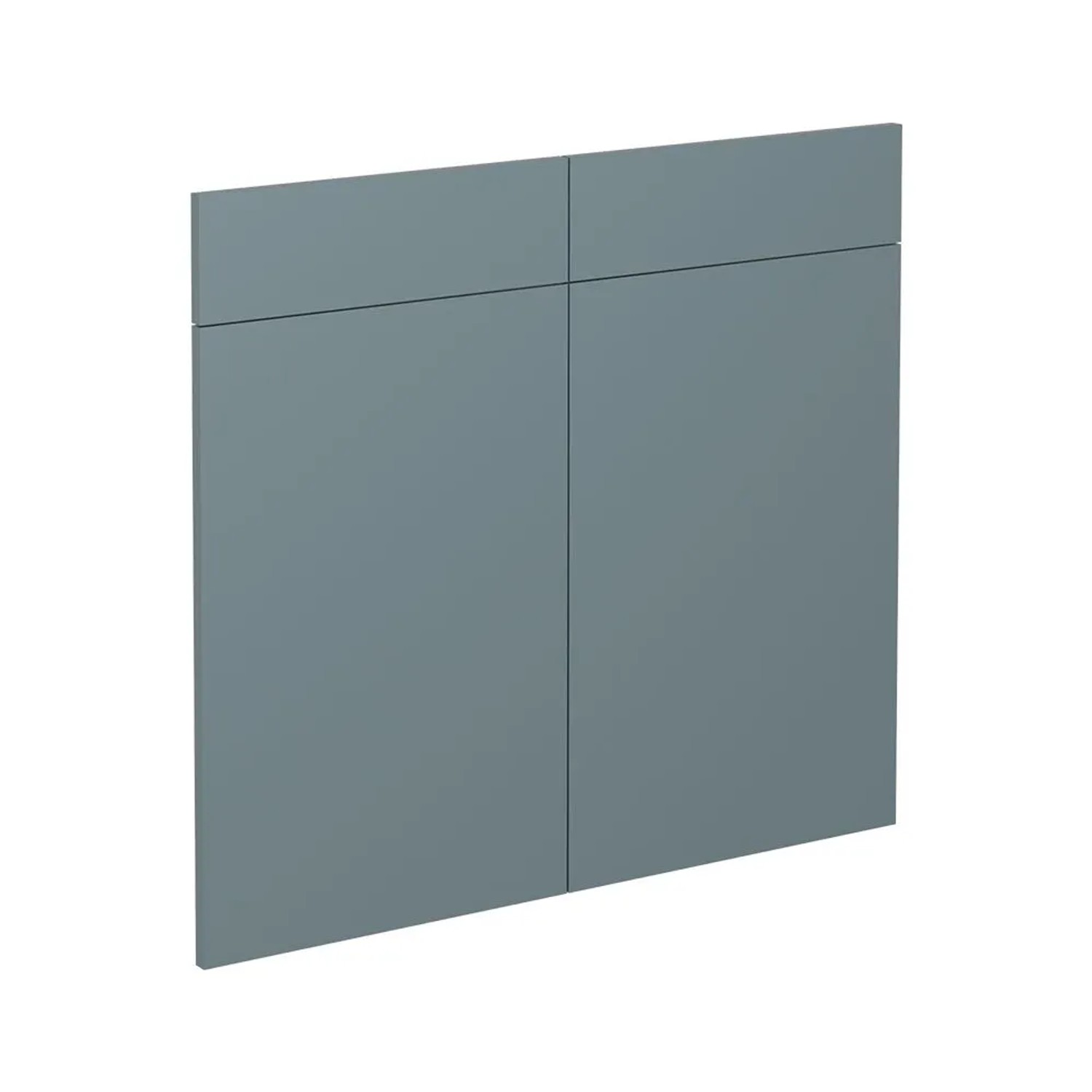 Vicco Küchenfront R-Line Blau-Grau 79 x 71 Möbelfront für den Schubladenunterschrank Art Nr 40933