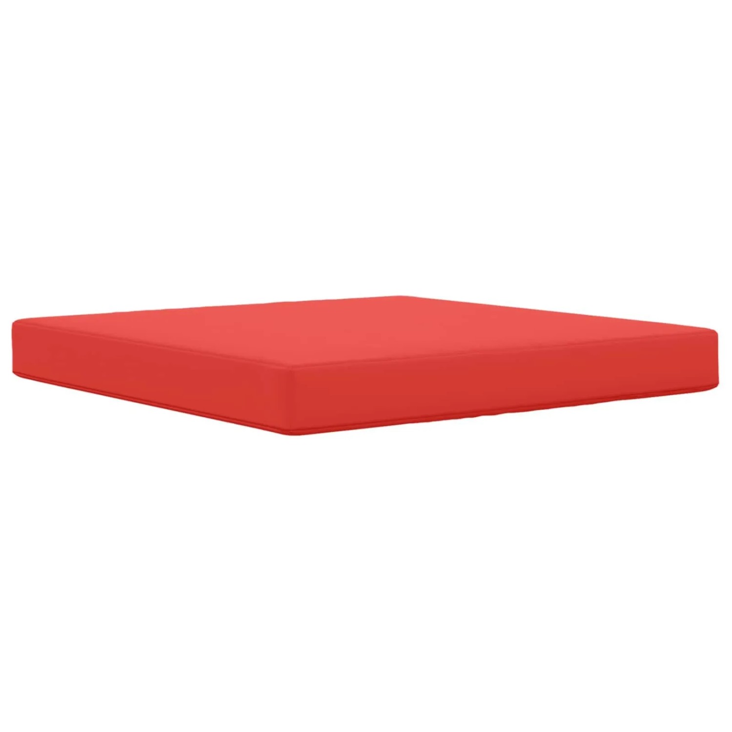 vidaXL Sofakissen für Draußen Rot 80 x 80 x 8 cm Polyester 900818