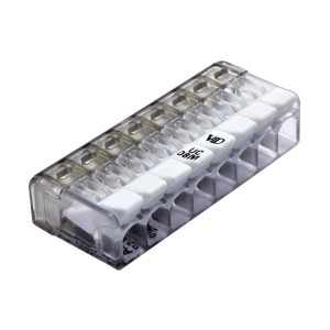 ViD Mini-Hebelklemme UC08M 0,2-2,5 mm² 8-Polig 25 Stück