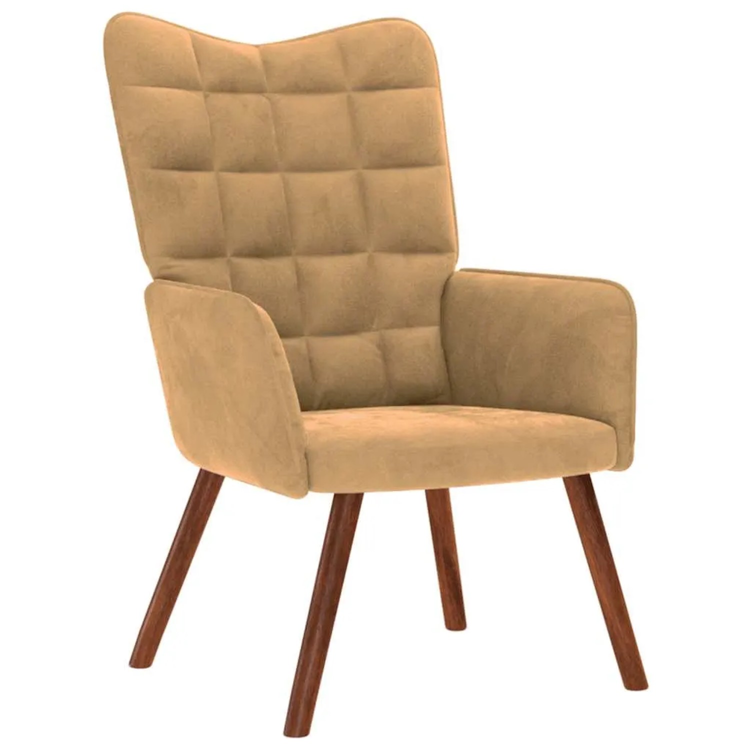 vidaXL Relaxsessel Braun Samt 4016818