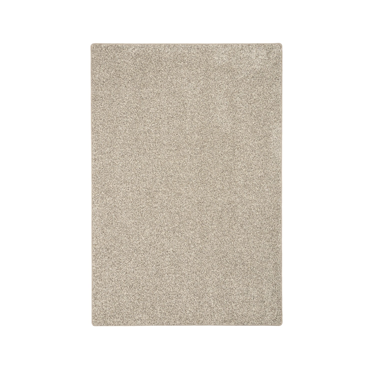 Snapstyle Hochflor Teppich Mona Mix Taupe, 100x300cm, Velours Teppich
