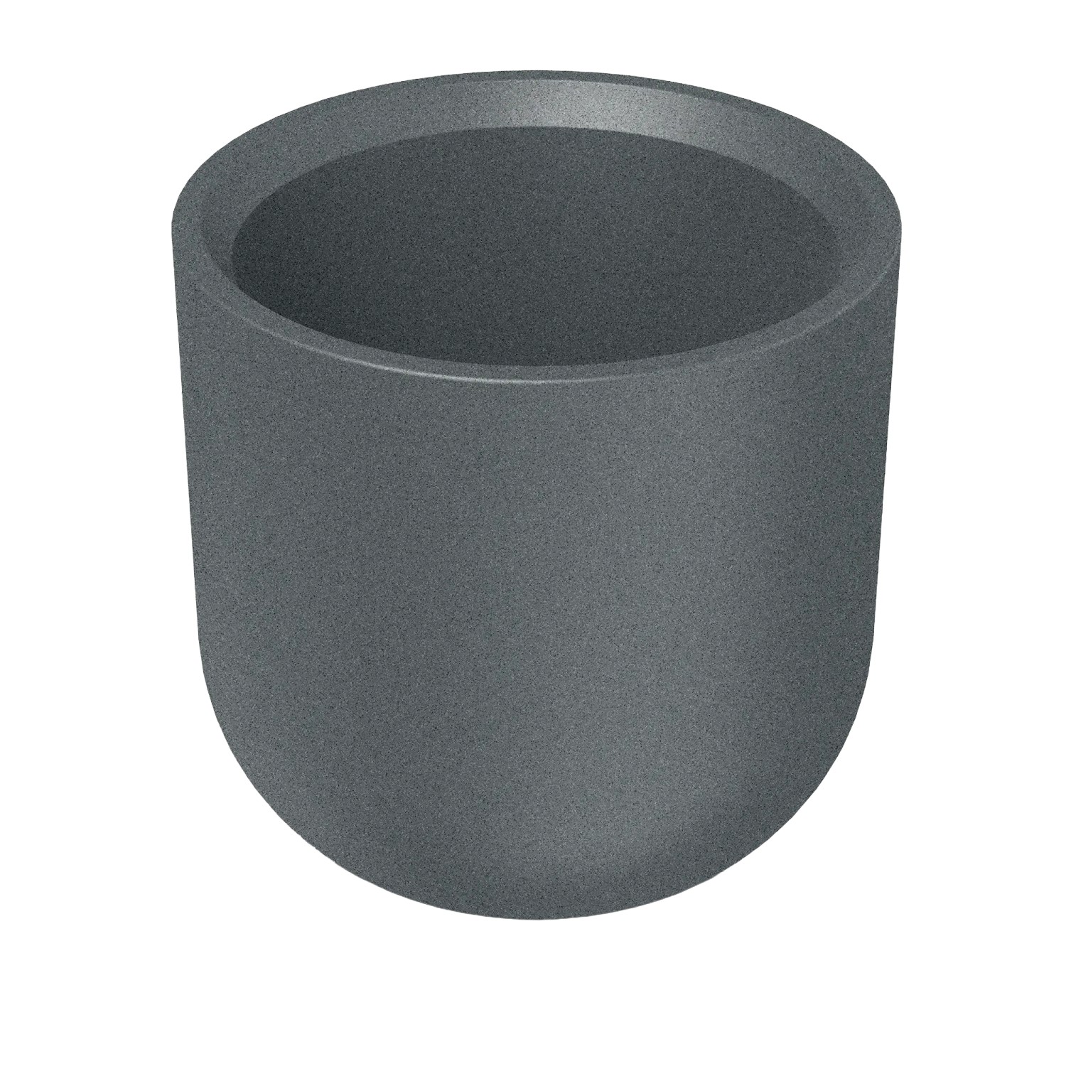 Prosperplast Blumentopf Molta Hoch Stabil Ø 48 cm x 48 cm Granit
