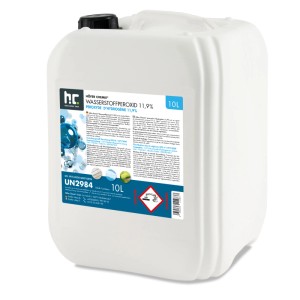 Kanister Höfer Chemie Wasserstoffperoxid 11,9%, 10 Liter, für Reinigung & Pflege.