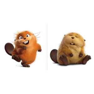 Komar Sticker Disney and Pixar Hoppers Two On A Mission 30 cm x 30 cm 2-tlg.