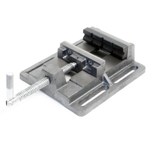 Wiltec Maschinenschraubstock 75Mm Werkstatt Schraubstock Tischbohrmaschine