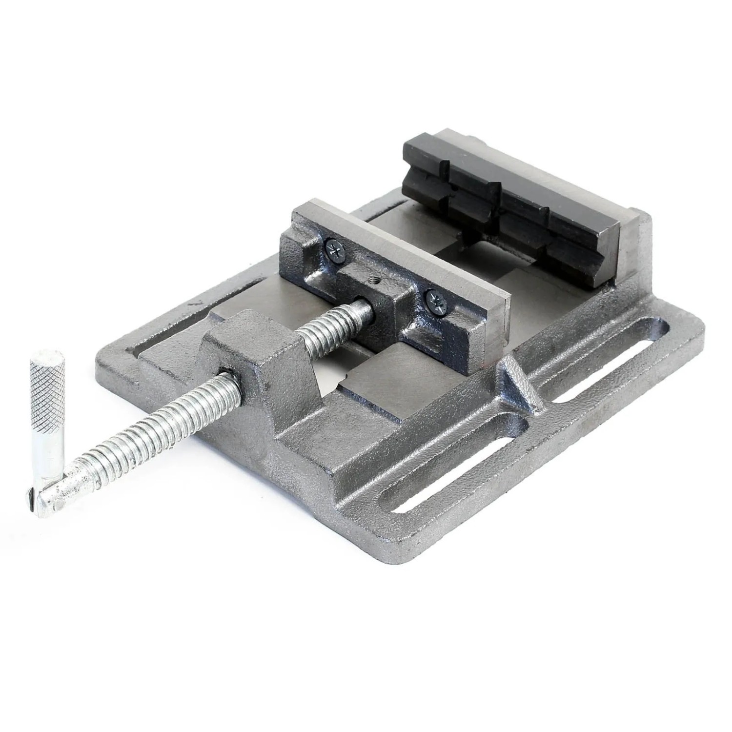Wiltec Maschinenschraubstock 75Mm Werkstatt Schraubstock Tischbohrmaschine