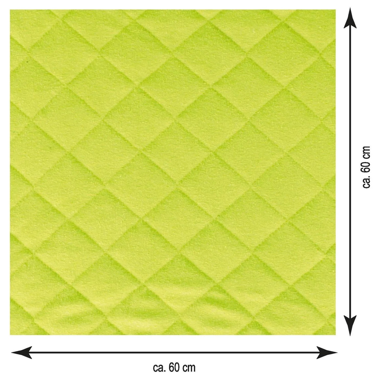 Grüner Bestlivings Waschmaschinenbezug 60x60 cm mit Rautensteppung für Frontlader-Trockner & Waschmaschinen.