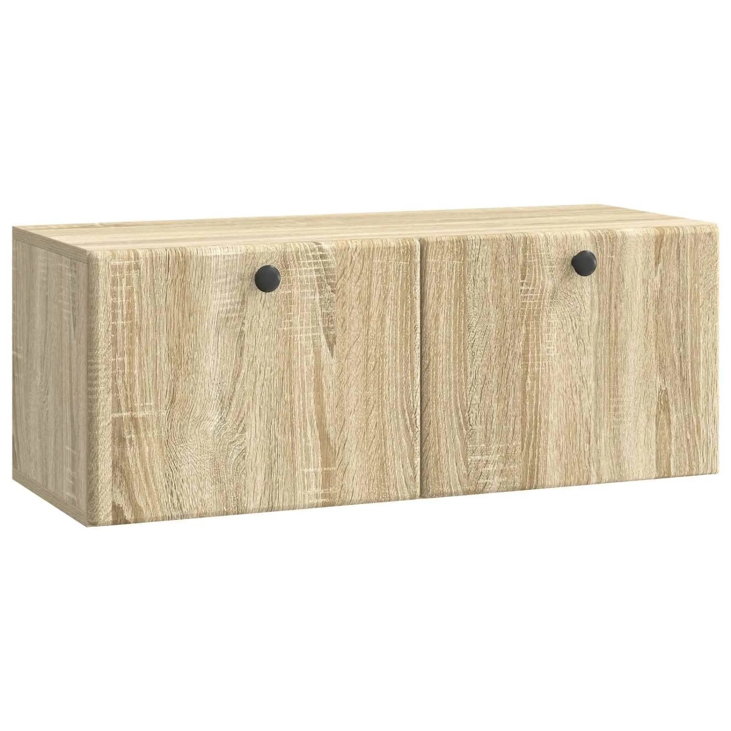vidaXL Wandmontierter TV-Schrank Sonoma-Eiche 78,5 x 31 x 30 cm 899227