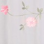 Rosa Neusser Collection Panneau Telma, 45x135 cm, mit floralem Muster für Fenstervorhänge.