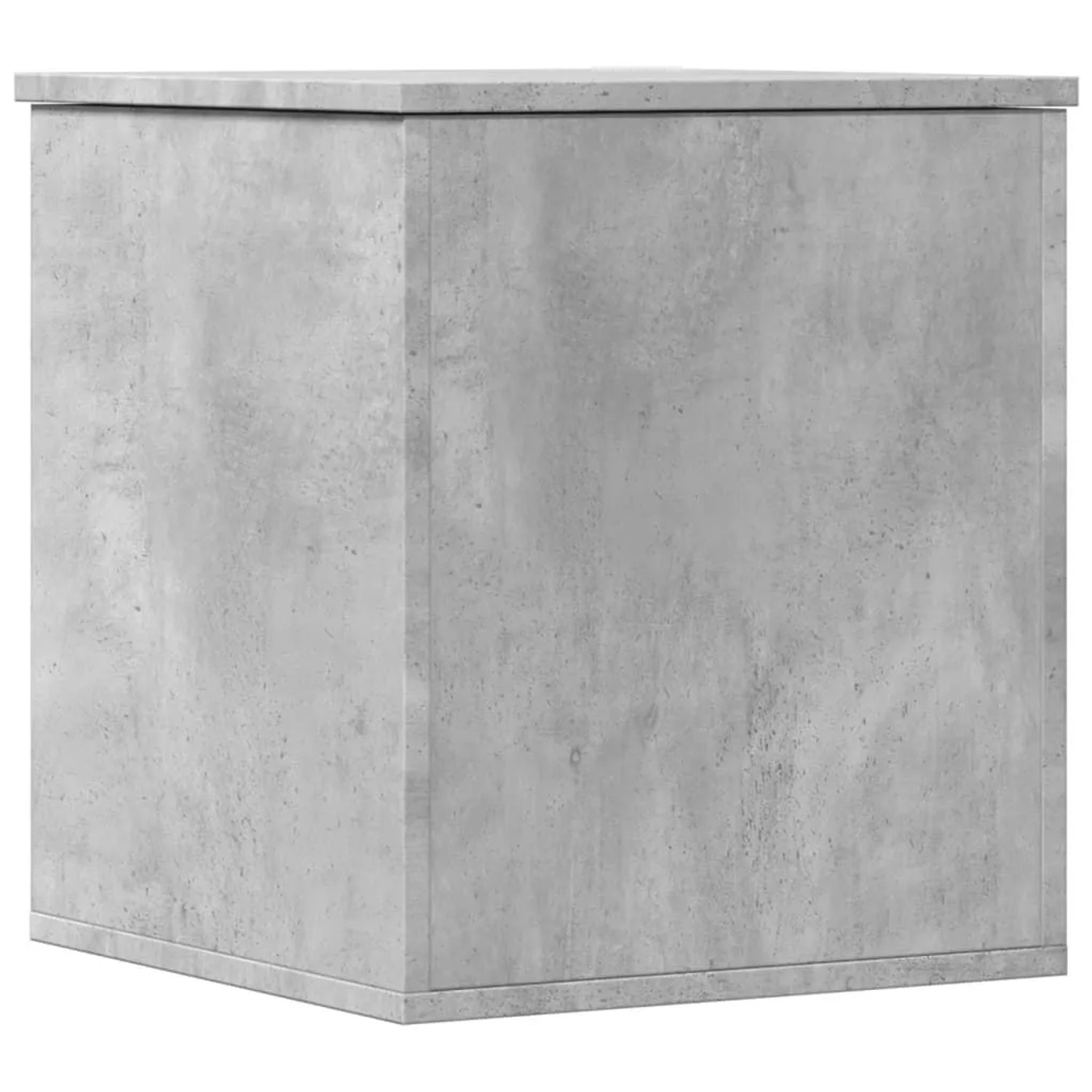 vidaXL Truhe Betongrau 40x42x46 cm Holzwerkstoff 840649