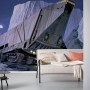 Komar Vlies Fototapete Star Wars Sandcrawler (500x250cm) im Kinderzimmer.