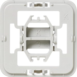 Adapter Kopp für Schalterserien zur Integration in Hausautomation Systeme.