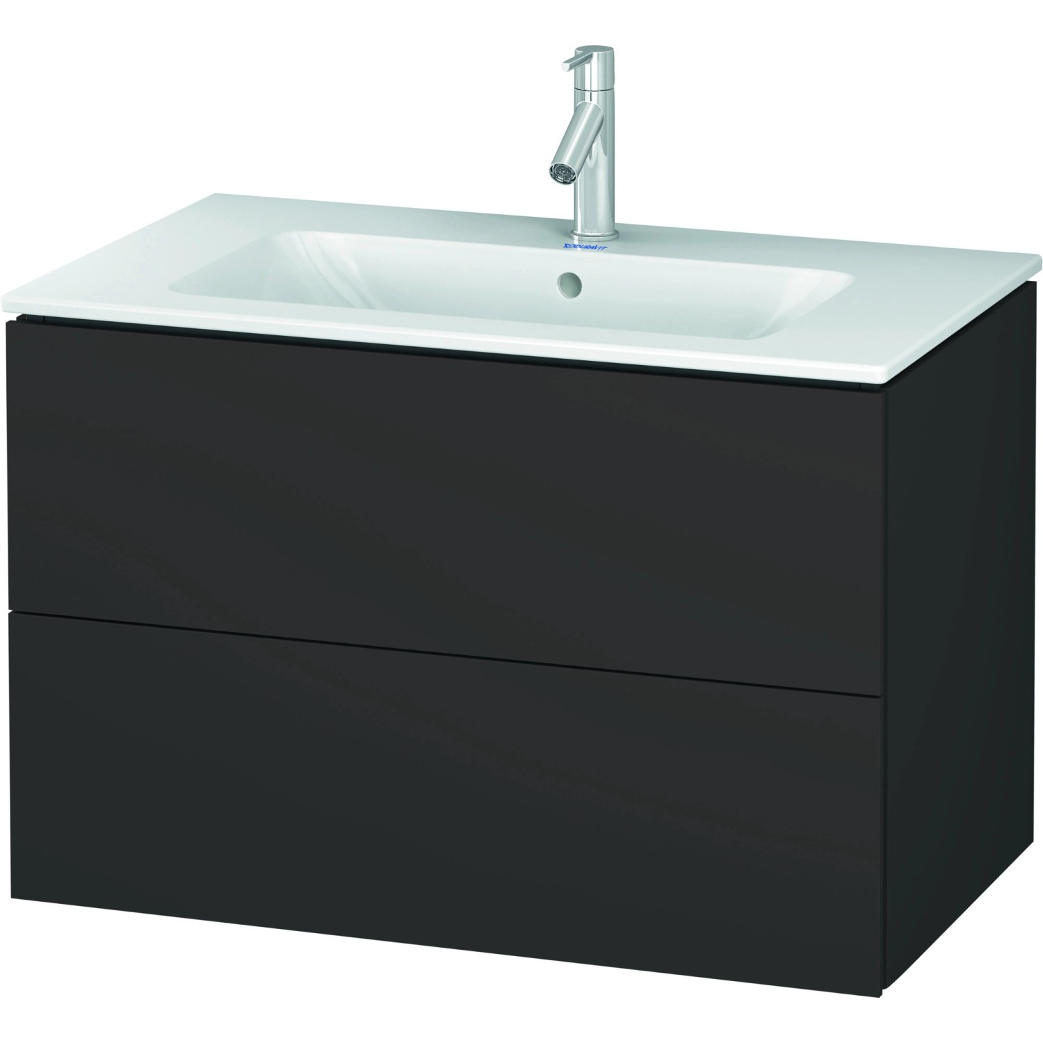 Duravit Waschbeckenunterschrank L-Cube Graphit 82 cm