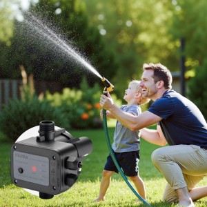 Wiltec Druckschalter SKD-1 mit Kabel für Pumpensteuerung im Hauswasserwerk.