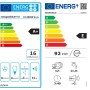Energieeffizienzlabel für Respekta Premium Küchenzeile mit E-Geräten.