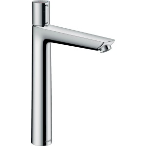 Hansgrohe Talis Select E 240 Waschtischarmatur mit Zugstange, Chromoptik.