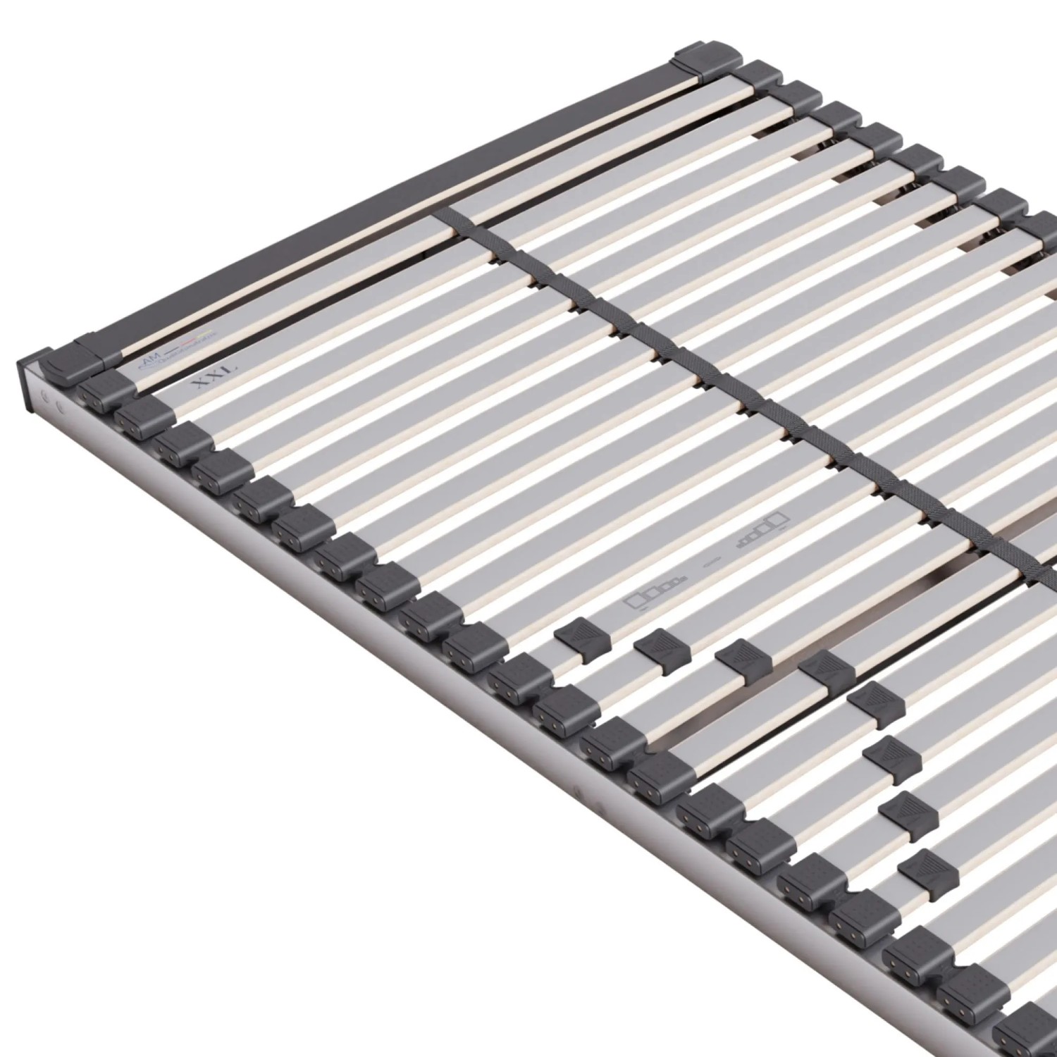 AM Qualitätsmatratzen Stabiler Lattenrost XXL Made in Germany bis 250 kg Belastbar 90x190cm