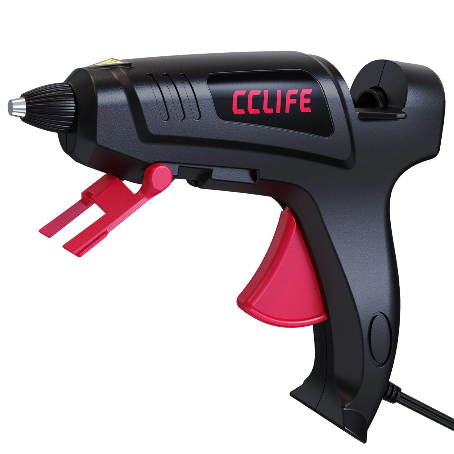 CCLIFE Heißklebepistole 70W mit 30 Klebestiften und Tropfstopp