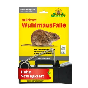 Neudorff Sugan Wühlmausfalle: Effektive Falle zur Bekämpfung von Wühlmäusen im Garten.