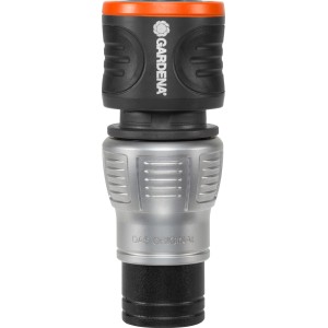 Gardena Premium Wasserstop für 13-16mm Schläuche, Metall/Kunststoff Ausführung.