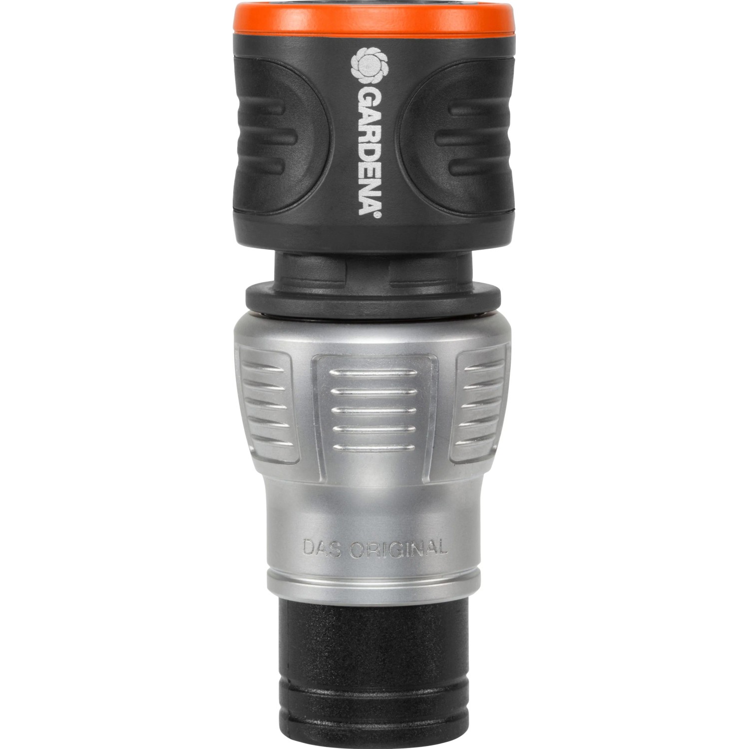 Gardena Premium Wasserstop für 13-16mm Schläuche, Metall/Kunststoff Ausführung.