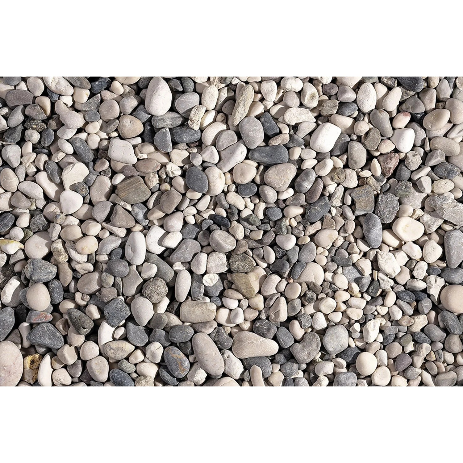 Scherf Flusskiesel Grau-Beige 8 - 16 mm 1.000 kg Big-Bag