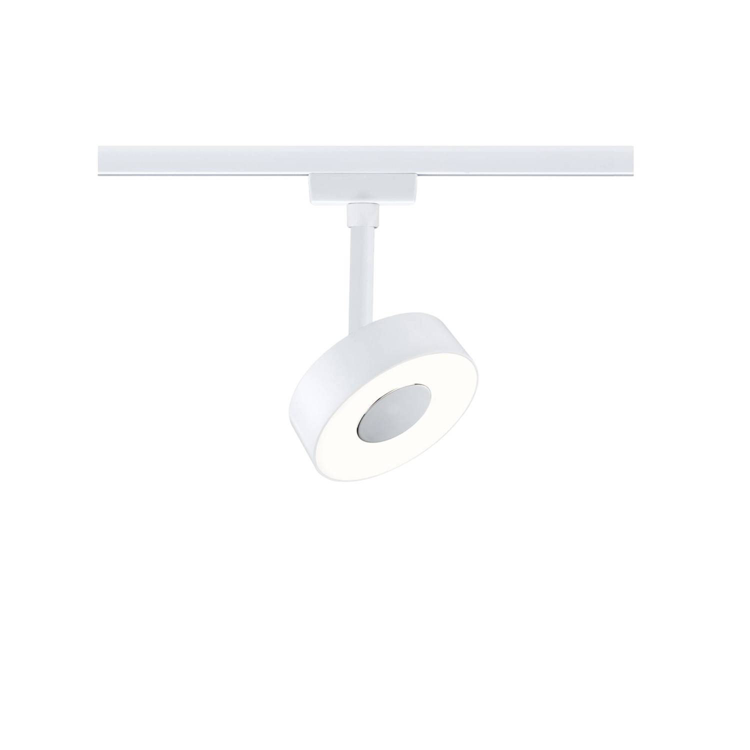 Paulmann LED-Schienenspot Circle URail Signalweiß Ø 10 cm Warmweiß günstig online kaufen