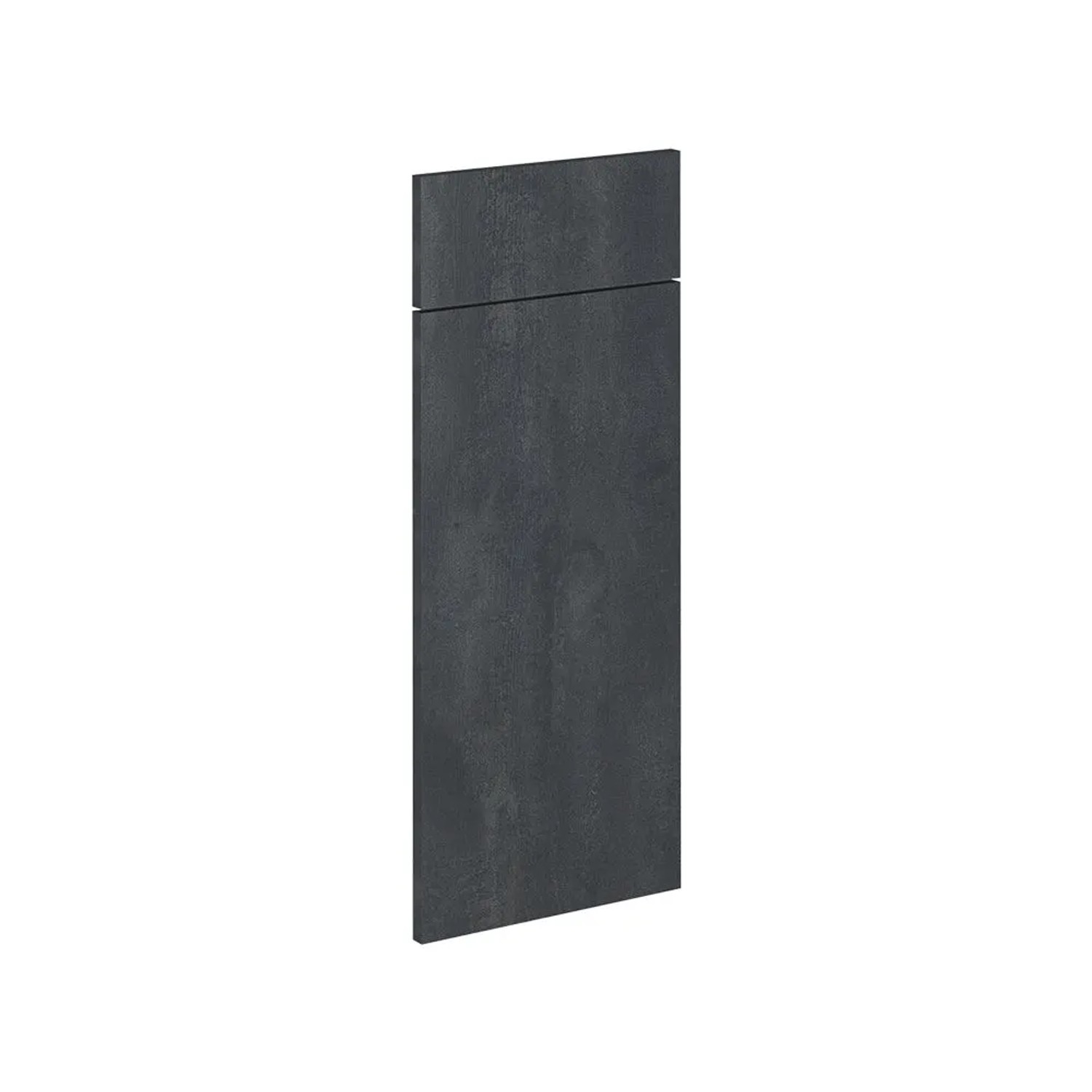 Vicco Küchenfront R-Line Schwarz Beton 30 x 71 Möbelfront für den SchuBunterschrank Art Nr 42833