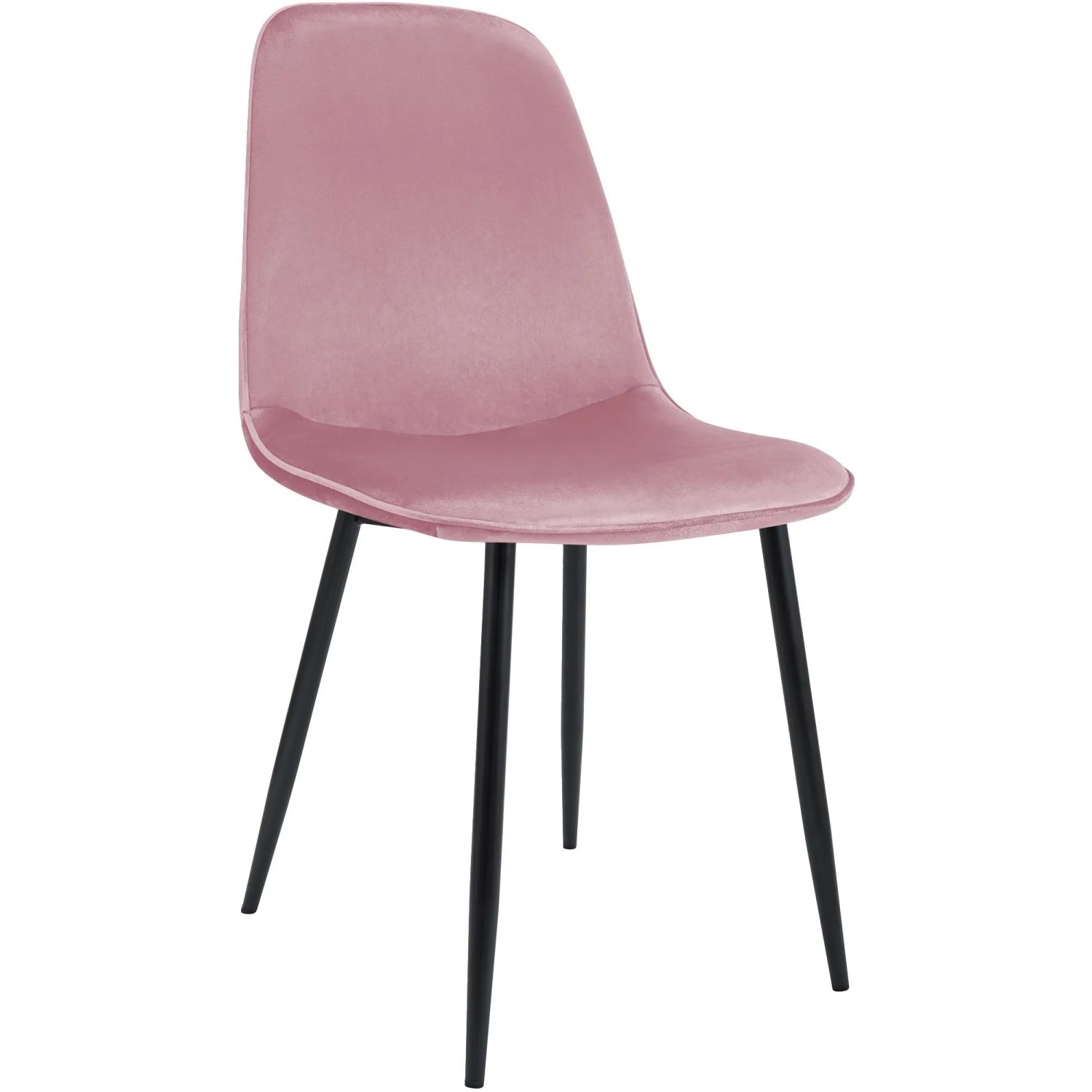 CLP Esszimmerstuhl Maryam rosa/Samt