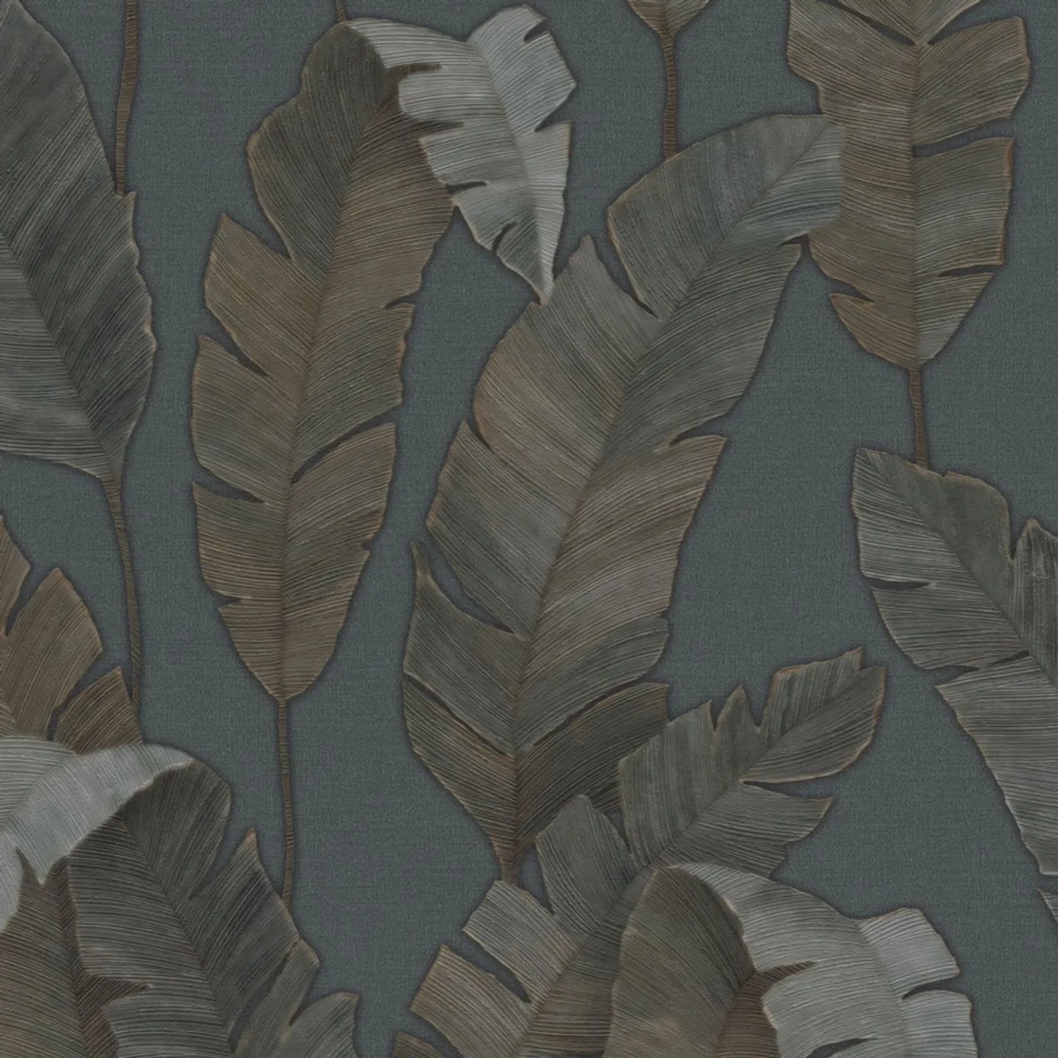 Tadessi Tapete Floral M1-No.4395 Vliestapete in Blau